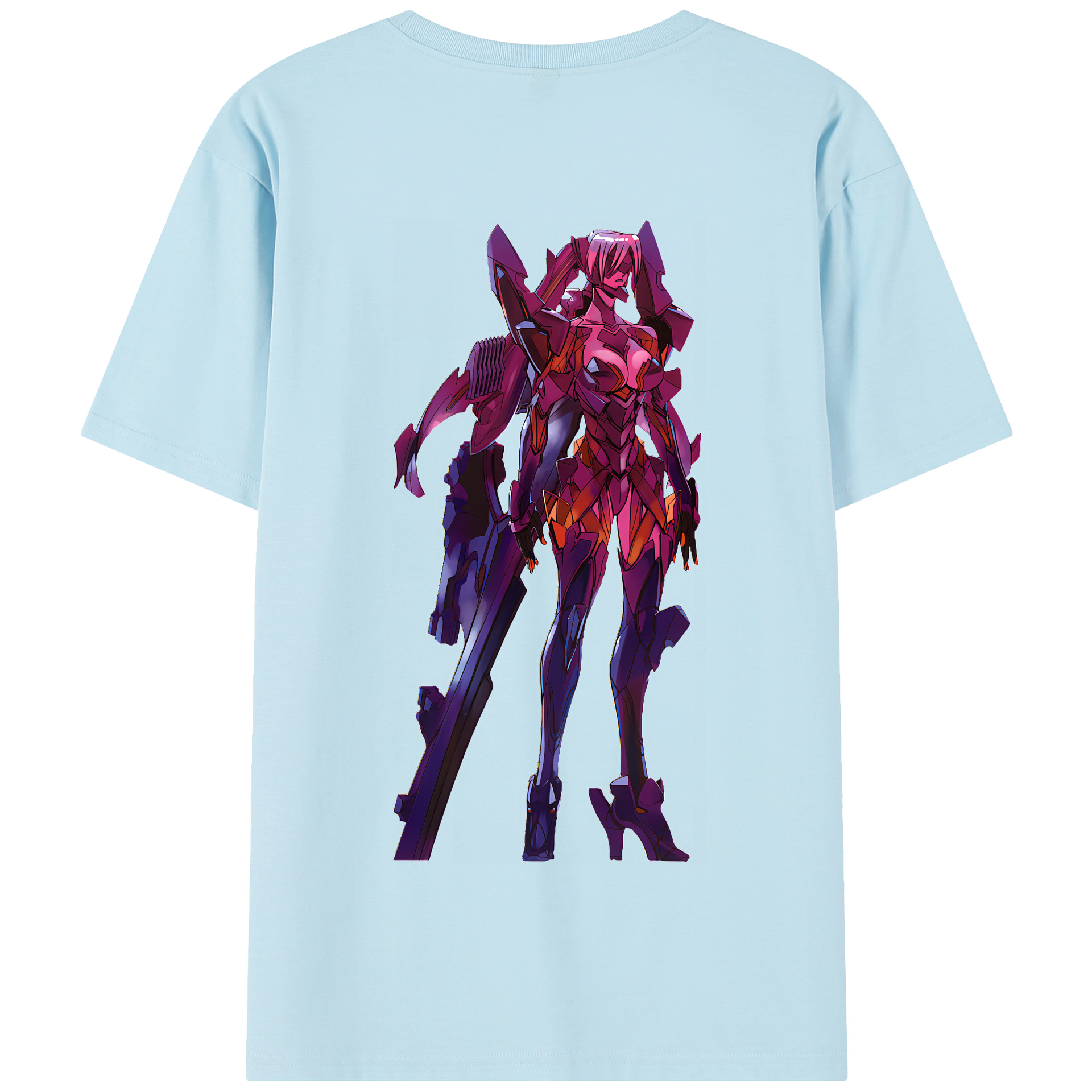 （画像用） EVA 新世紀エヴァンゲリオン 綿100％半袖Tシャツ（背面プリント）